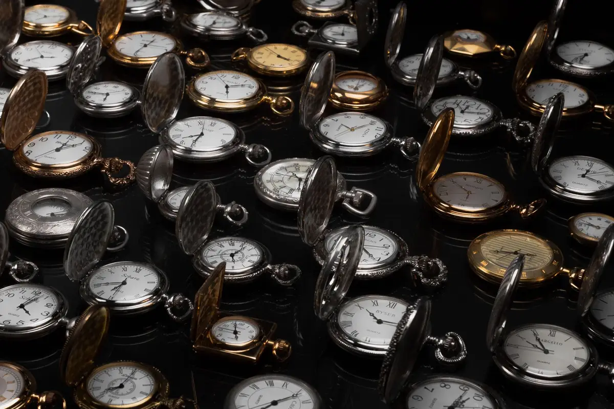 Collection of vintage pocket watches