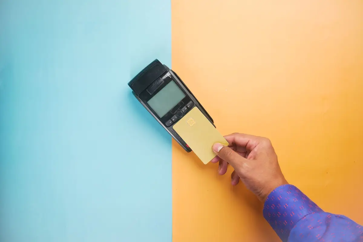 Card tapped on a payment terminal